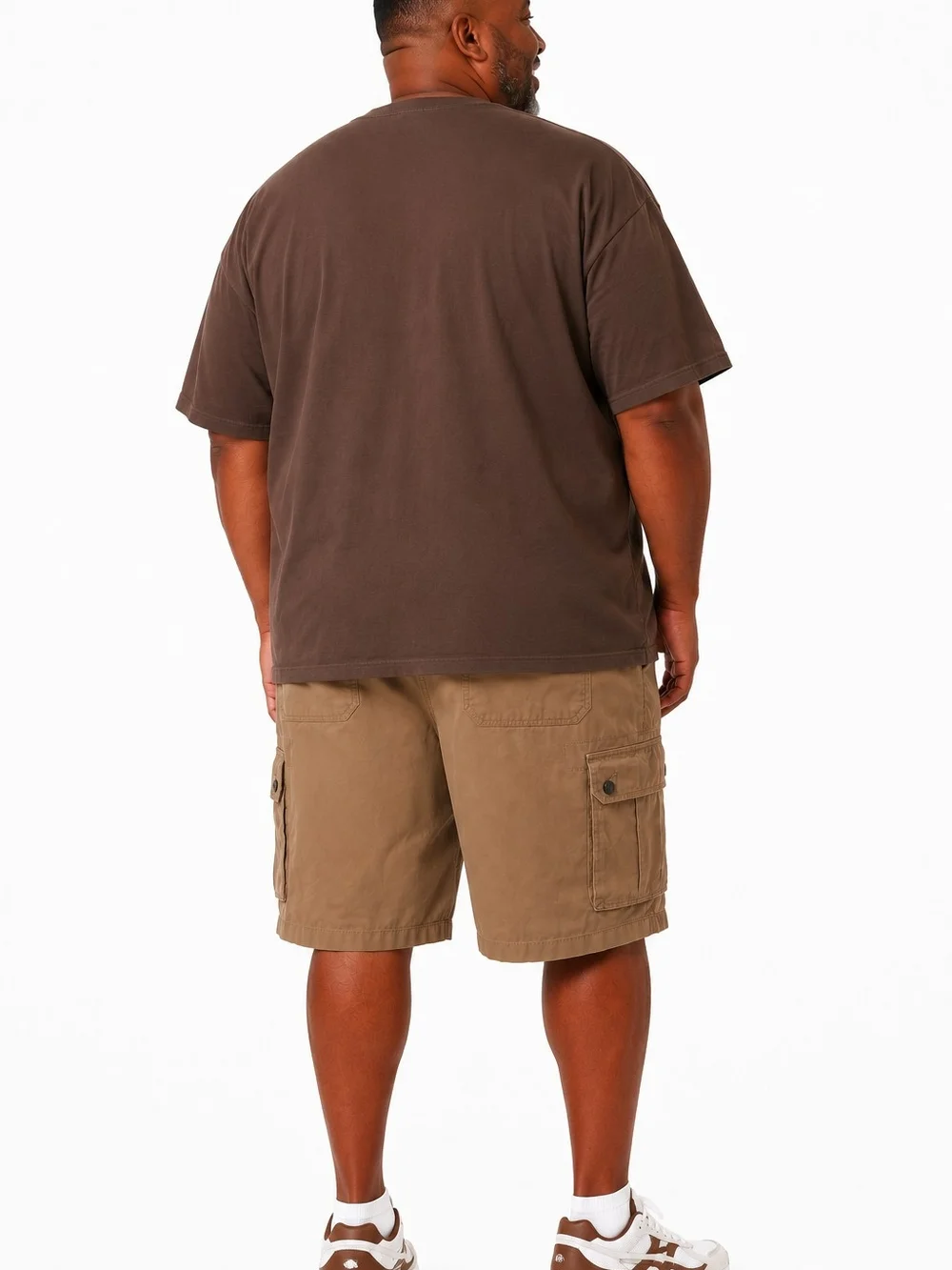 AEROPOSTALE Men's Tan Cargo Shorts - Utility Pocket Style - SIZE 42 NWT